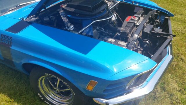 1970 ford boss 351 mustang fastback