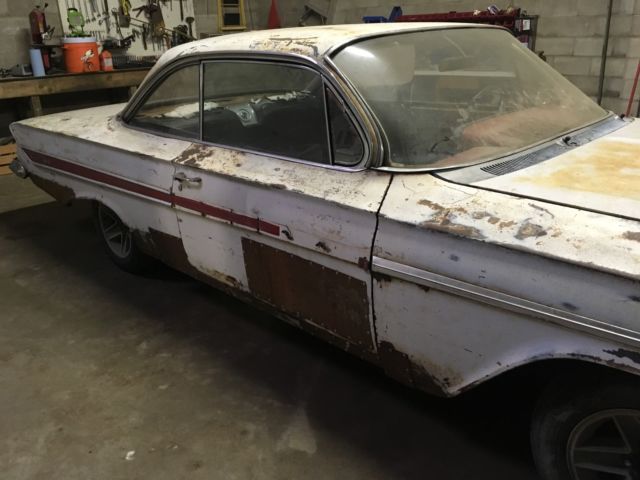 1961 chevrolet impala "bubbletop" sport coupe. 348 v8 4 barrell, automatic