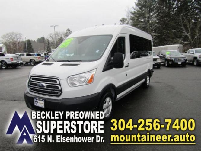 2018 ford transit passenger 350 xl 350 xl 3dr lwb medium roof passenger van w/sliding passenger side door for sale in beckley, west virginia