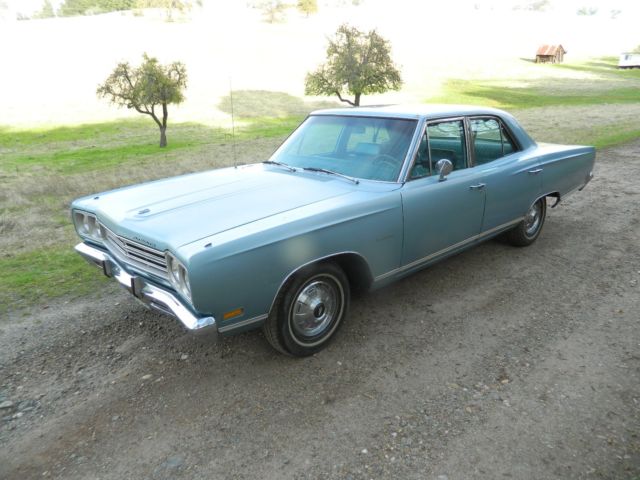 1969 plymouth satellite 4 sedan one owner 318 v8