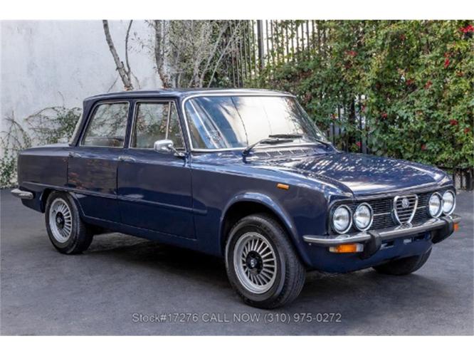 1977 alfa romeo giulia super 1300 in beverly hills, california