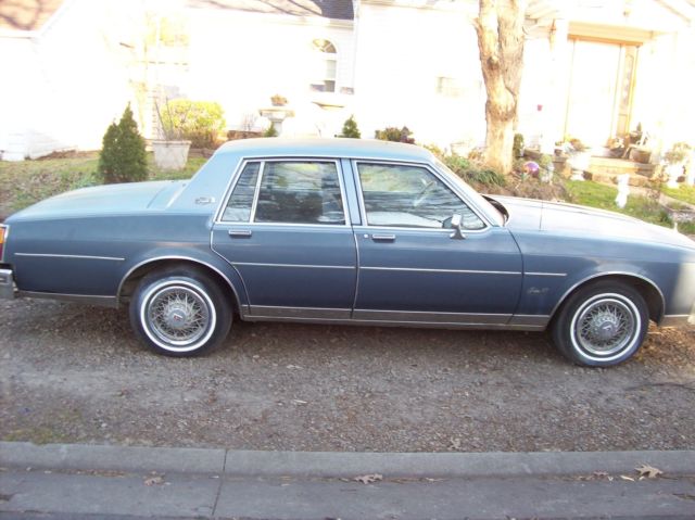 1984 oldsmobile delta 88 royal brougham 4 door 455 motor estate find