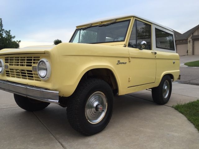 1966 ford bronco u15 wagon - uncut and original