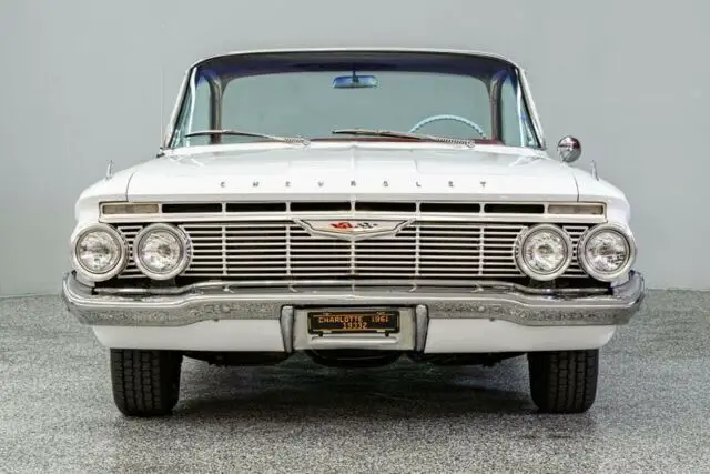 1961 chevrolet impala bubble top 3416 miles white hardtop 348ci 4-spd manual