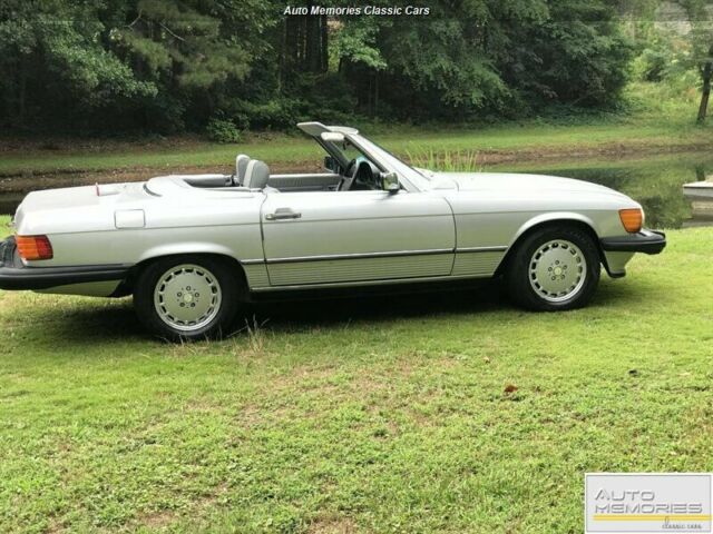 1987 mercedes-benz sl-class, silver with 129591 miles available now!