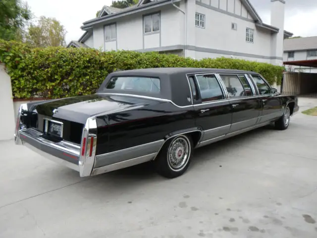 1990 cadillac 6 door limo brougham 70000 miles