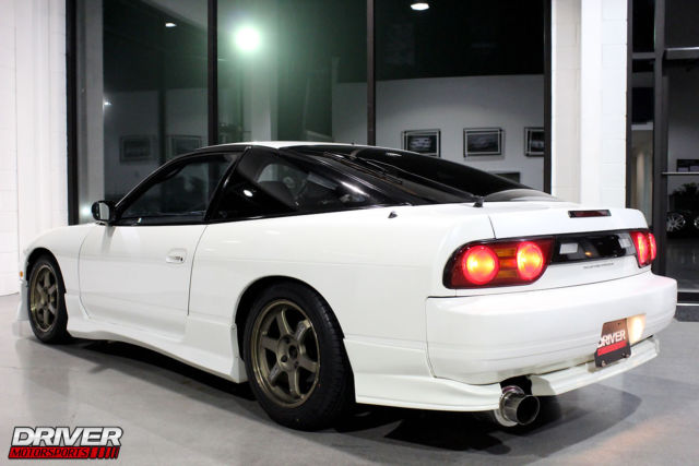 1993 rhd 240sx jdm 180sx sr20det 5 speed te37 wheels