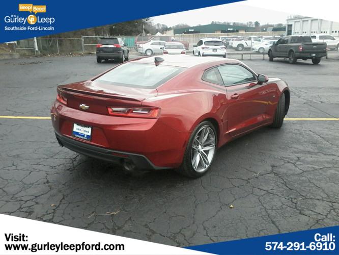 used 2017 chevrolet camaro lt coupe w/ 2lt mishawaka, in 46545 for sale in mishawaka, indiana
