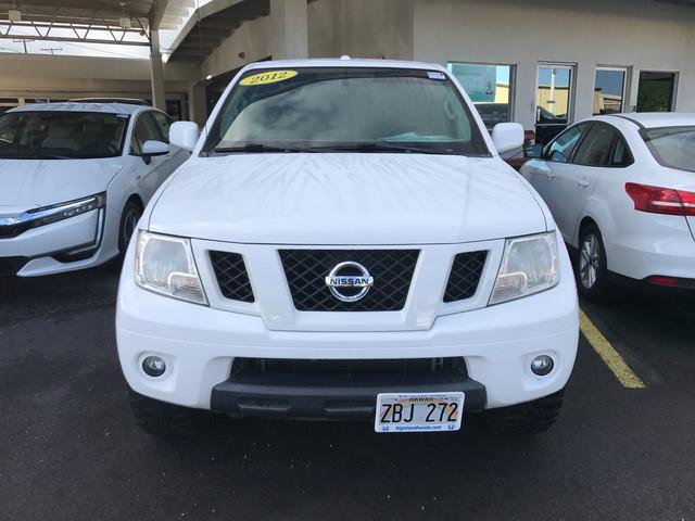 2012 nissan frontier pro-4x 4x4 pro-4x 4dr crew cab swb pickup 6m for sale in hilo, hawaii