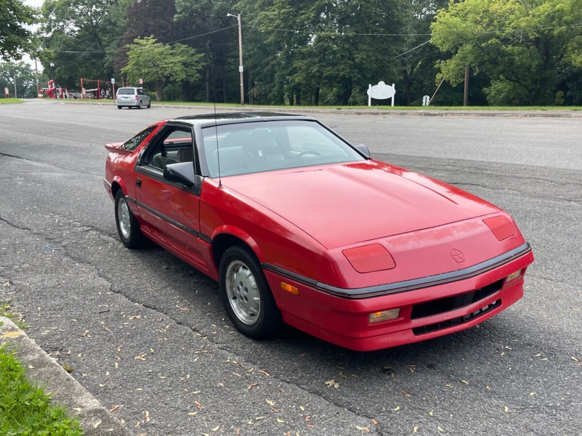 1987 dodge daytona shelby z, t-tops, 2.2 l turbo, 5 spd