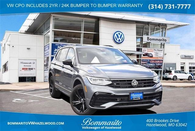 2023 volkswagen tiguan 2.0t se r-line black
