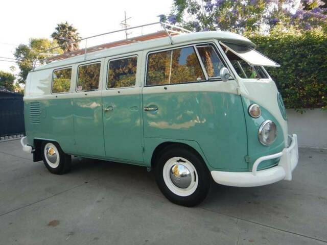 1964 volkswagen bus custom restored plasma tv and shower