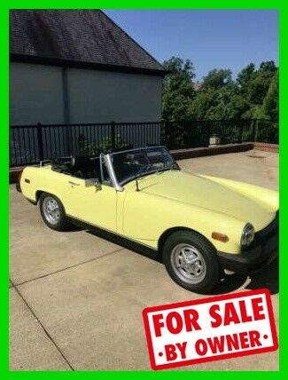 1977 mg midget convertible 4-cyl 4-speed manual rwd new brakes alabama c84302