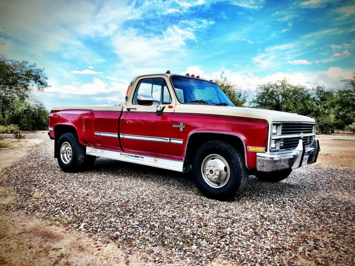 1984 silverado square body 454 dually c30 1 ton