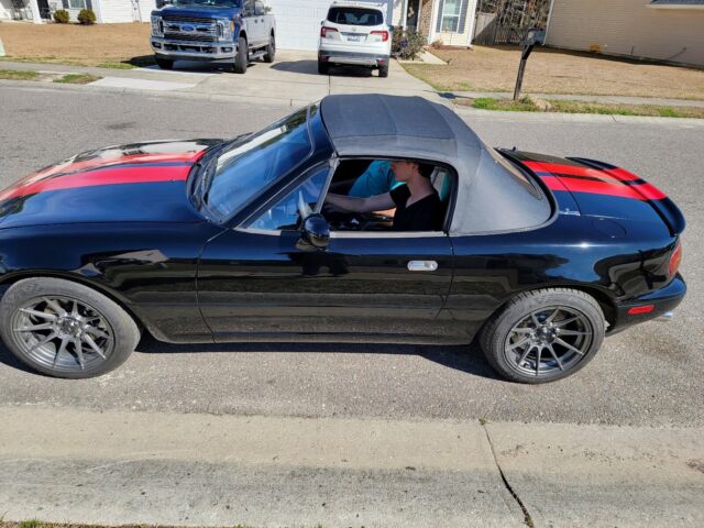 1993 mazda mx-5 miata convertible black rwd manual 2 door