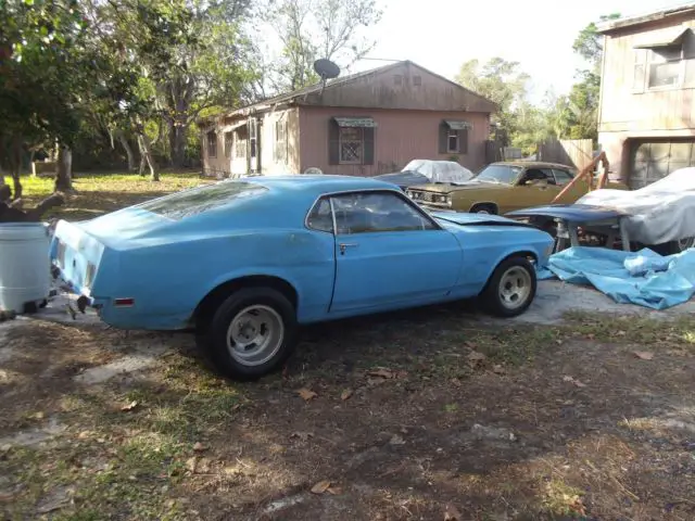 1970 ford mustang grabber blue