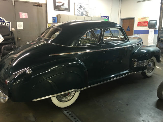 1941 chevrolet special deluxe coupe green very low miles and great condition
