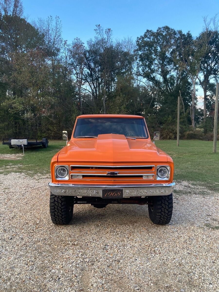 1972 chevrolet k-20 orange