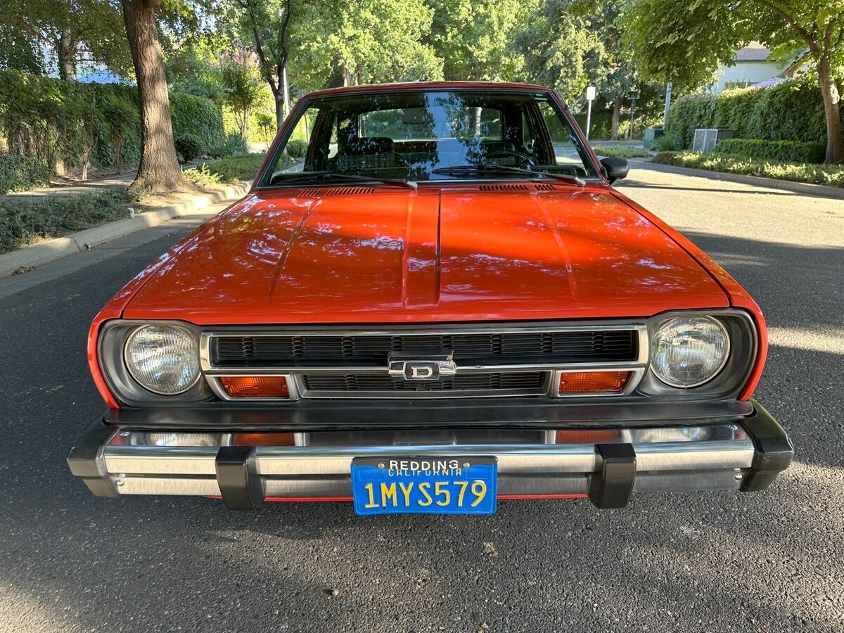 1979 datsun b210 1 owner ca blue plate rust free! original paint!