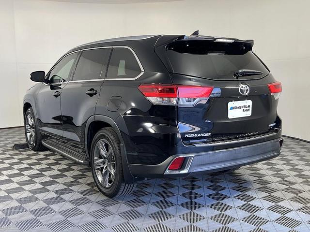 2019 toyota highlander limited platinum