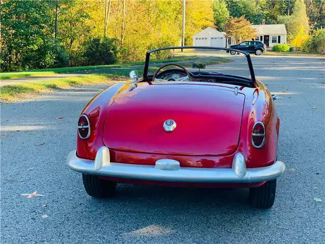 1958 alfa romeo giulietta spider 750