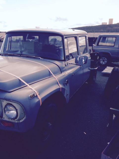 1968 international travellette 4 door crewcab 4x4 for sale