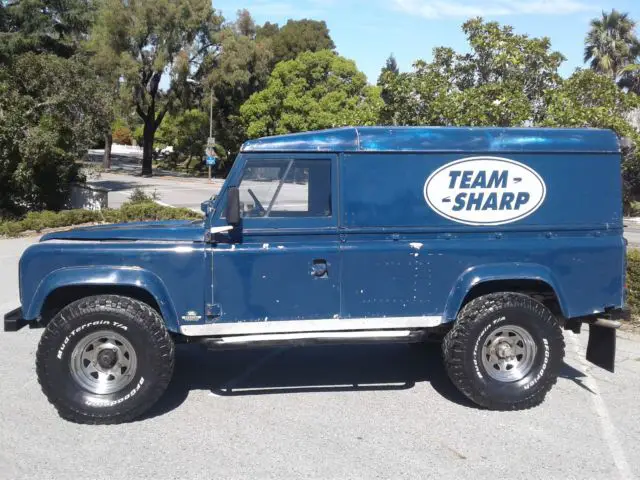 1984 land rover defender 110 diesel 109k former team sharp uk support landrover