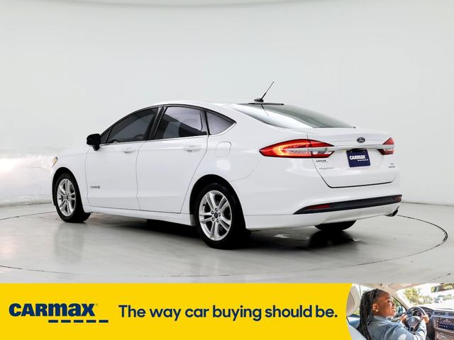 2018 ford fusion hybrid se