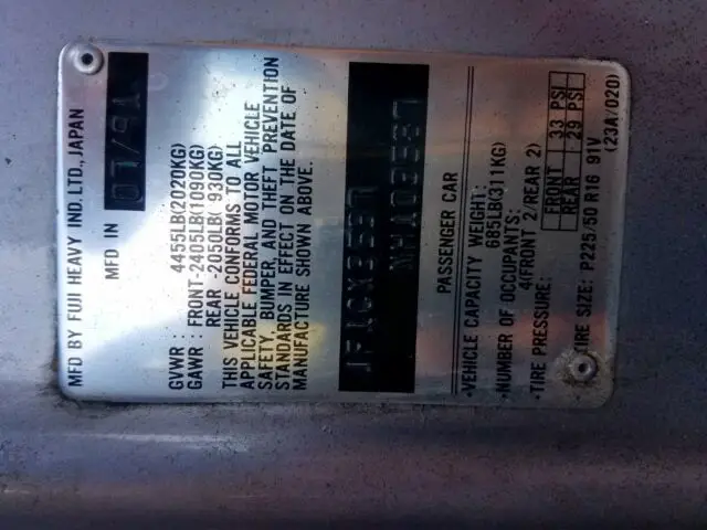 1992 subaru svx no reserve 100% complete