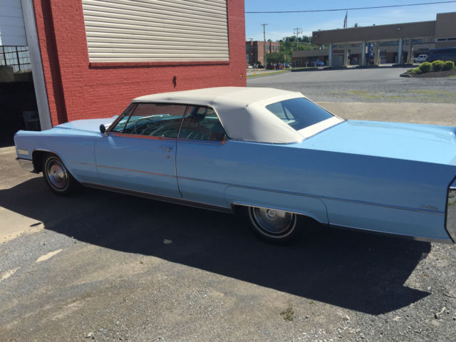 1966 cadillac deville convertible power top survivor rare straight clean rare