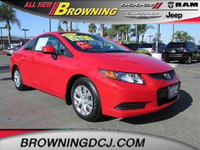 2012 honda civic cpe lx in norco, ca