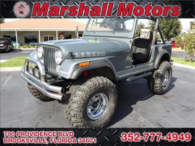 1985 jeep cj 4wd cj7 224,232 miles blue utility manual transmission
