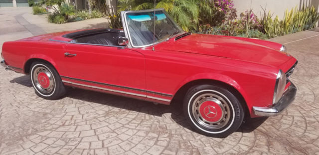 1967 mercedes benz 250sl roadster rare timeless classic reduced $5k!
