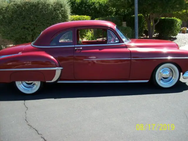 1950 olds 88 coupe. 1989 olds 5.0 liter,200 r trans,power steering,power brakes