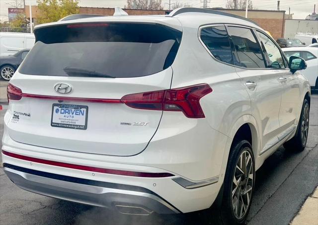 2023 hyundai santa fe calligraphy awd
