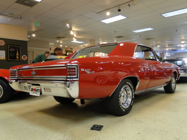 1967 chevrolet chevelle ss hardtop 2-door 454ci