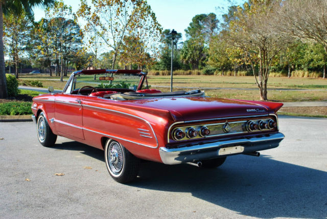 63 mercury comet s-22 convertible 260 v8 auto beautiful restoration! spectacular