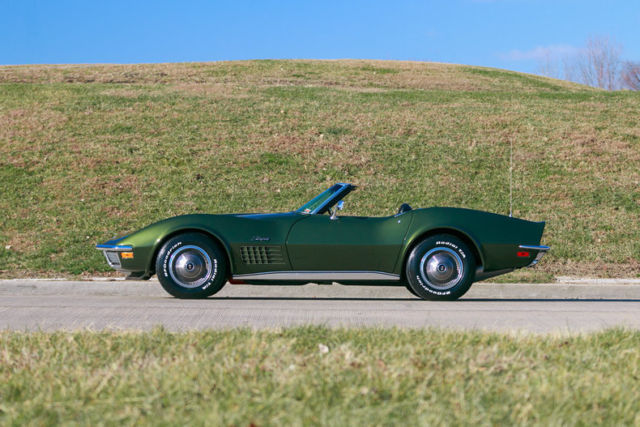 1970 chevrolet corvette convertible ls5 4 speed numbers matching