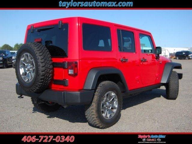 used 2016 jeep wrangler 4wd unlimited rubicon great falls, mt 59405 for sale in great falls, montana