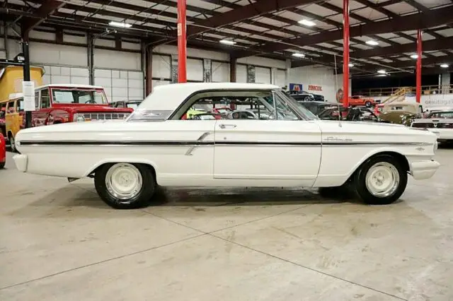 1964 ford fairlane 500 2690 miles off white coupe 501ci v8 4-speed manual