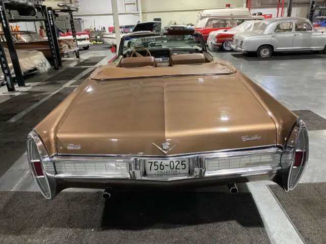 1967 cadillac deville convertible convertible brown rwd automatic deville