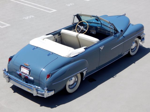 1949 desoto custom convertible coupe 2nd series restored low mile west coast car