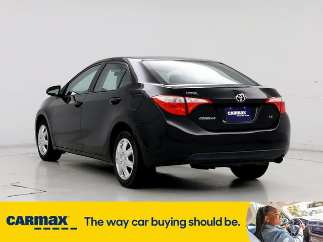 2016 toyota corolla le plus