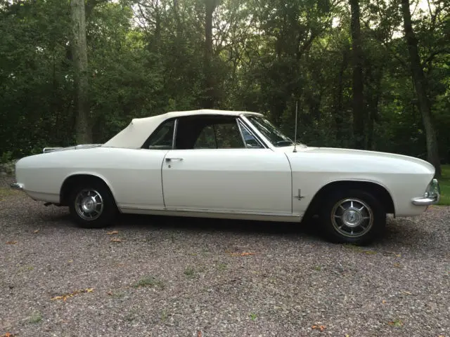 65 corvair convertible, factory a/c, telescoping steering wheel,unrestored