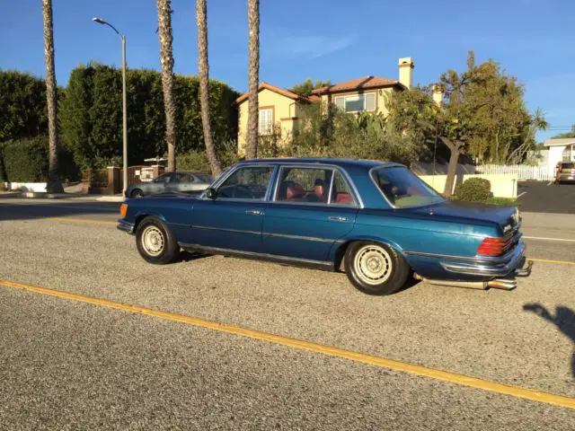 1979 mercedes 450 sel 6.9 v8 barn find california car !low miles!