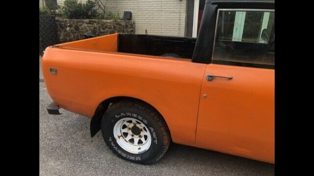 1972 international scout ii half cab