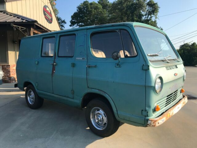 1964 chevrolet g10 panel van, survivor,barn find (no reserve)
