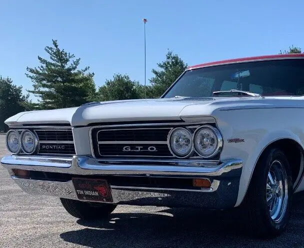 1964 pontiac tempest wagon white rwd automatic gto