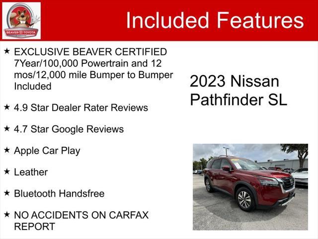 2023 nissan pathfinder sl 4wd