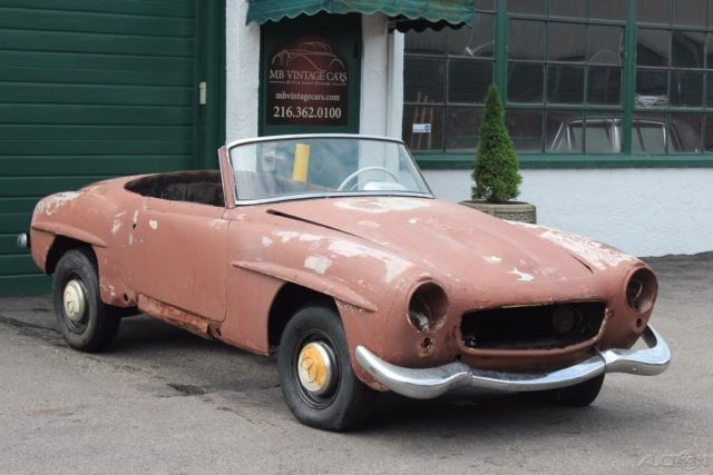 1956 mercedes 190sl roadster no reserve!